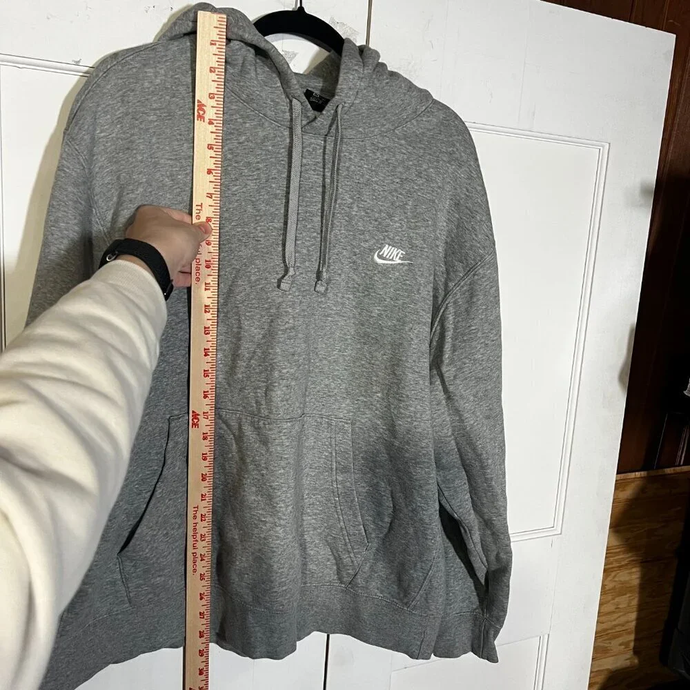 Nike Gray Hoodie Size XXL